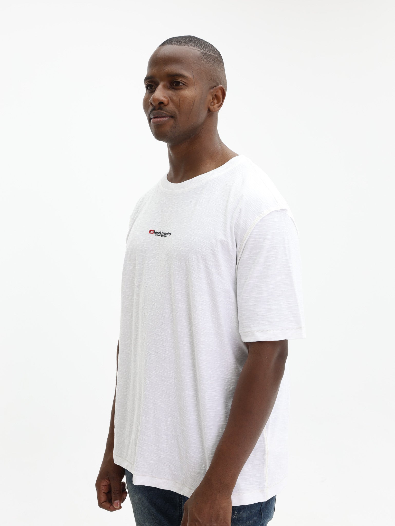 Diesel T-Shirt T-Adjust K2 Logo White